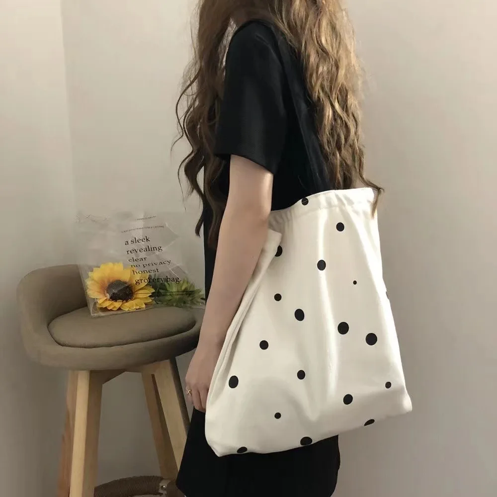 

Новинка 2024, Женская Холщовая Сумка на одно плечо в стиле Instagram, Женская Корейская портативная вместительная японская сумка в студенческом стиле