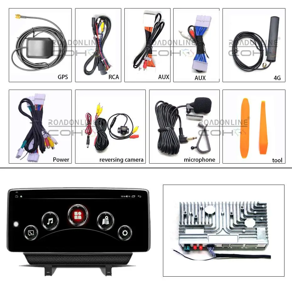 COHO For Mazda CX-3 Mazda 2 2014-2020 10.25 screen Android 15 Octa