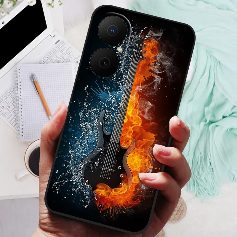 Silicon Back Cover Phone Case with Soft Bumper - Durable and Stylish Coque