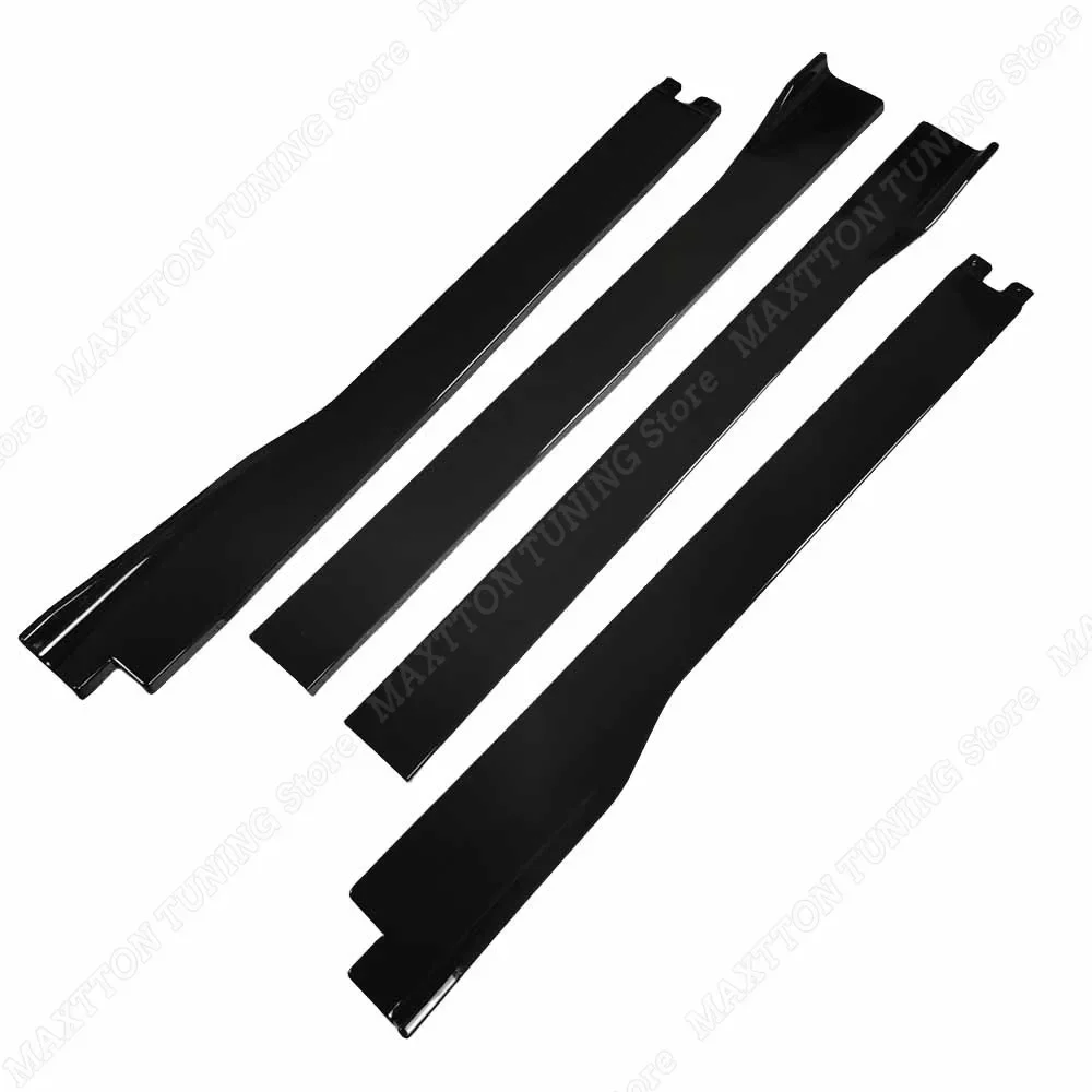 Auto Exterior Parts Car Side Skirts Extension Rocker Plate Lip kits For BMW 5 Series E60 E61 525i 530i 530d 535d 540i 550i M5 2003-2010 Accessories auto exterior parts