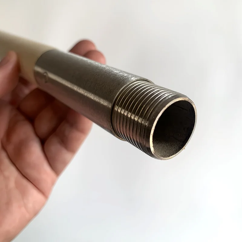 160 CM White Wax Pole Folding Martial Arts Stick Splicing Shaolin Stick Combination Three Section