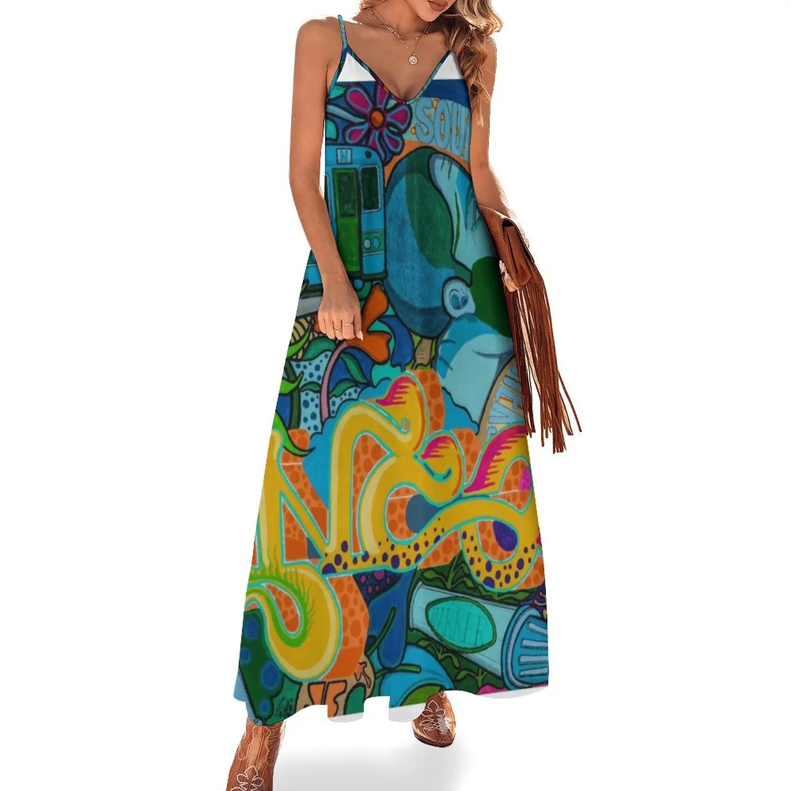 

Inca wild style Sleeveless Dress Bride dresses Dress women dresses for woman summer dresses for women 2024