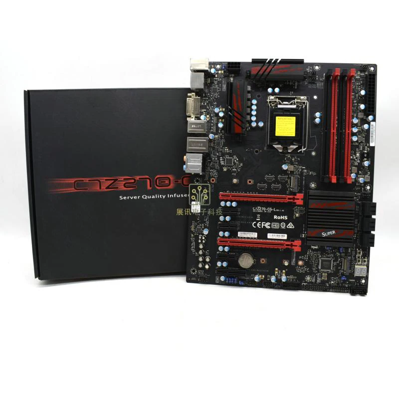 Placa-mãe de desktop C7Z270-CG-L para Supermicro Z270 LGA1151 ATX