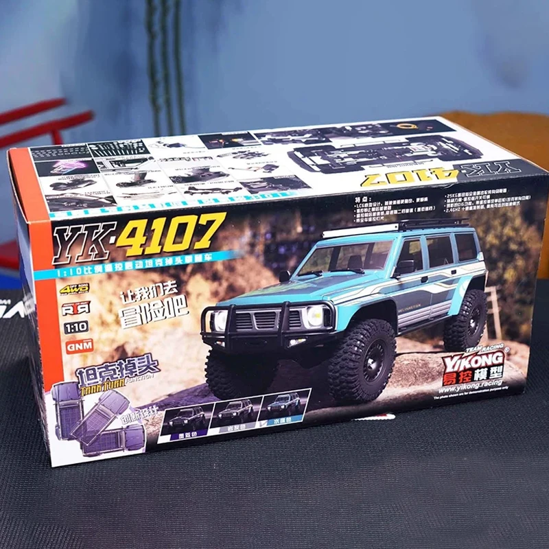 Yikong Yk4107 1/10 Rc Car Full Scale Remote Control Car Model Chassis Super Large Climbing Off Road Vehicle 4wd Custom Toy Gift 2