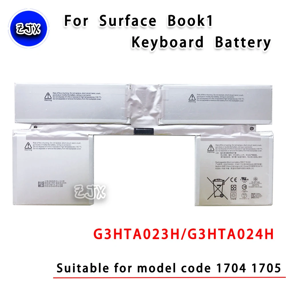 Microsoft Surface Book1 1704 Keyboard Battery 1705 Base Battery