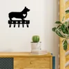 Hook Cute Room Decor 1pc Corgi Dog - Key Hooks & Keychain Holder Metal Wall Hook NewLiving Room/Home Decoration Crochet Hangers 5