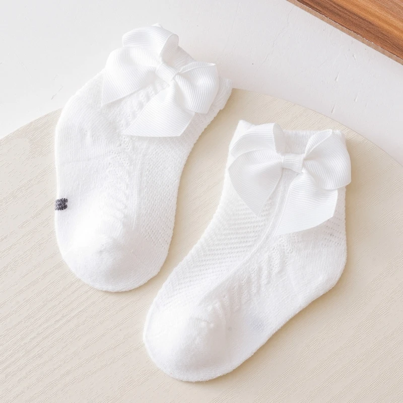Cute Baby Boy Crew Socks Breathable Cotton Socks with Animal Prints for Newborns and Toddlers in Spring and Fall