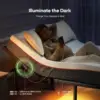 MS01 Twin XL Adjustable Bed Base Frame, 4 Ports USB A&C Adjustable Bed Base Wireless Remote Control Adjustable Bed 4