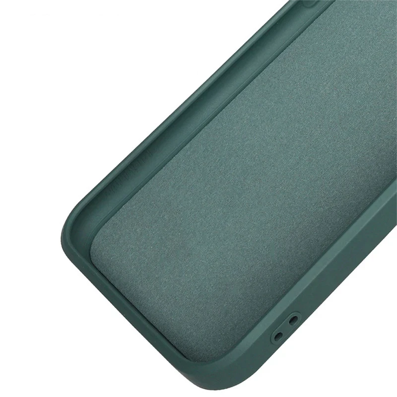 Luxury Liquid Silicone Soft Phone Case - Simple Back Cover