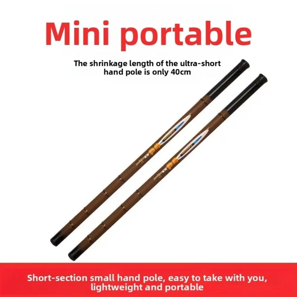 1.8m-4.5m Telescopic Fishing Rod  Glass Fibre Fishing Pole Casting Rod Fishing Rod Reel Set Lure Set Hooks Feeder Rod Combo