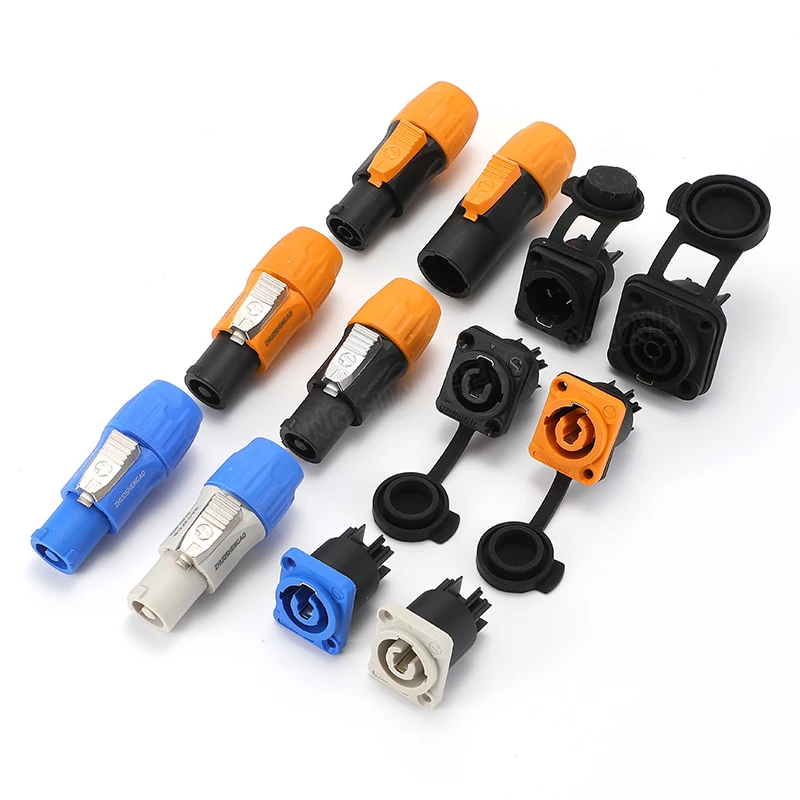 IP65 Wasserdichtes 3-adriges Docking-Netzteil mit Stecker/Buchse, Luftfahrtstecker/Buchse, NAC3FX, industrielle Audio-LED-Beleuchtung mit großem Bildschirm – Detail 8