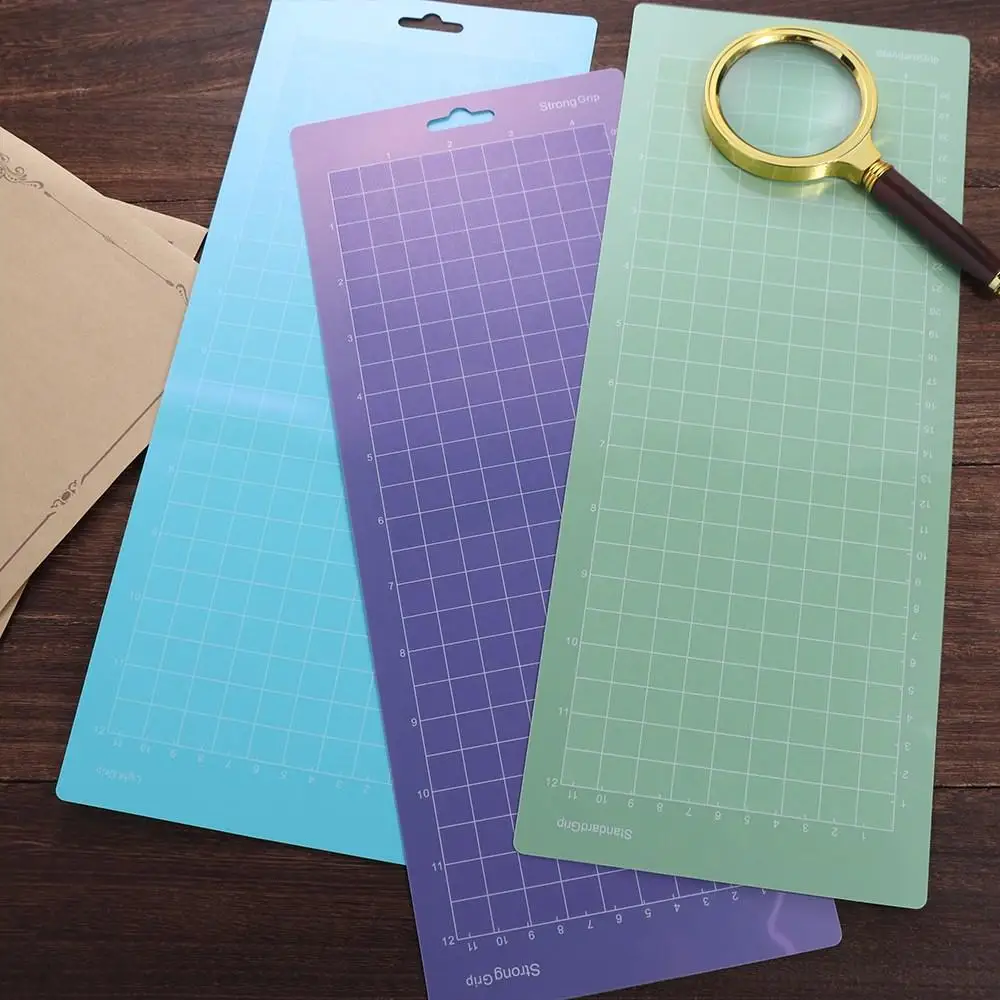 PVC Engraving Machine Base Plate Non-slip Adhesive Cutting Mat 4.5 X12 Inch Handwork Tool Base Plate for Cricut Joy Machine