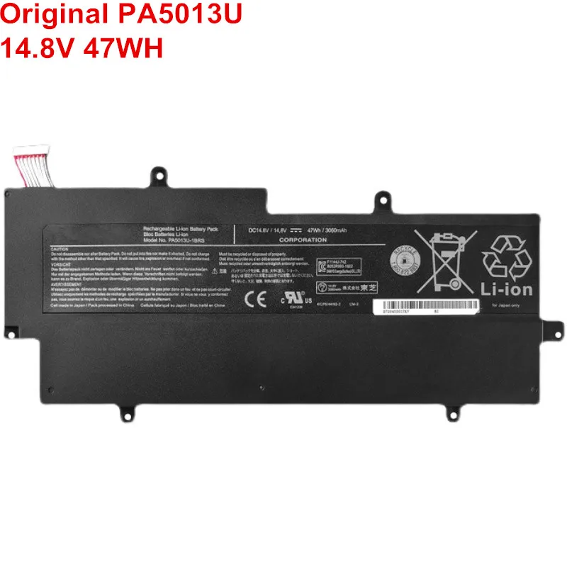 

Оригинальный аккумулятор для ноутбука Toshiba Portege Z830 Z835 Z930 Z935, 14,8 в, 47 Вт · ч