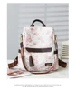 Backpack Women New Printed Fashion Women Anti-theft Backpack PU Lightweight All-in-one Shoulder Bag Women 1
