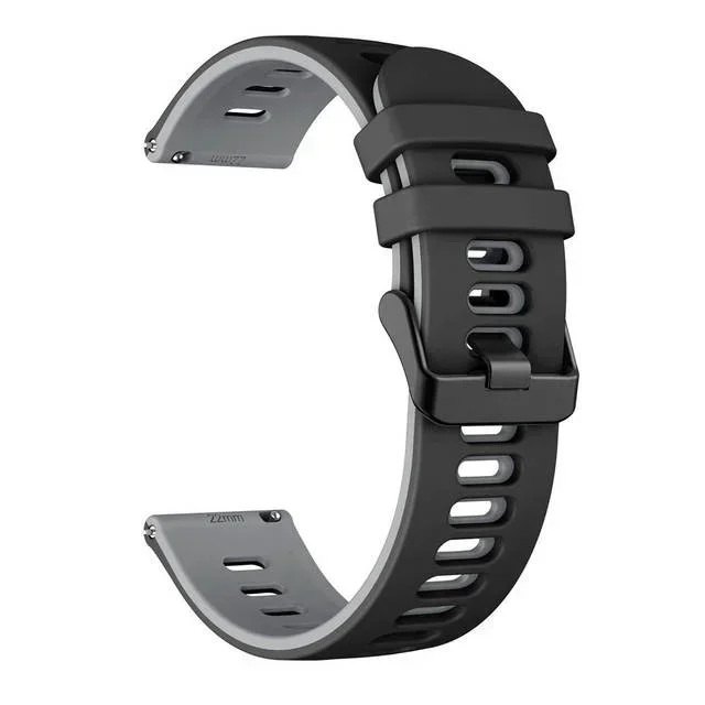 Sports Silicone Swim Watchband - Soft Rubber Strap Replacement Accessory