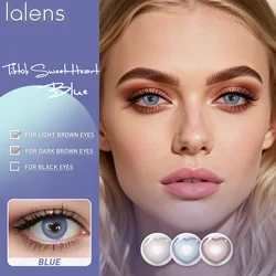 VISUASHOW Vibrant Color Contact Lenses Collection (Love Blue)