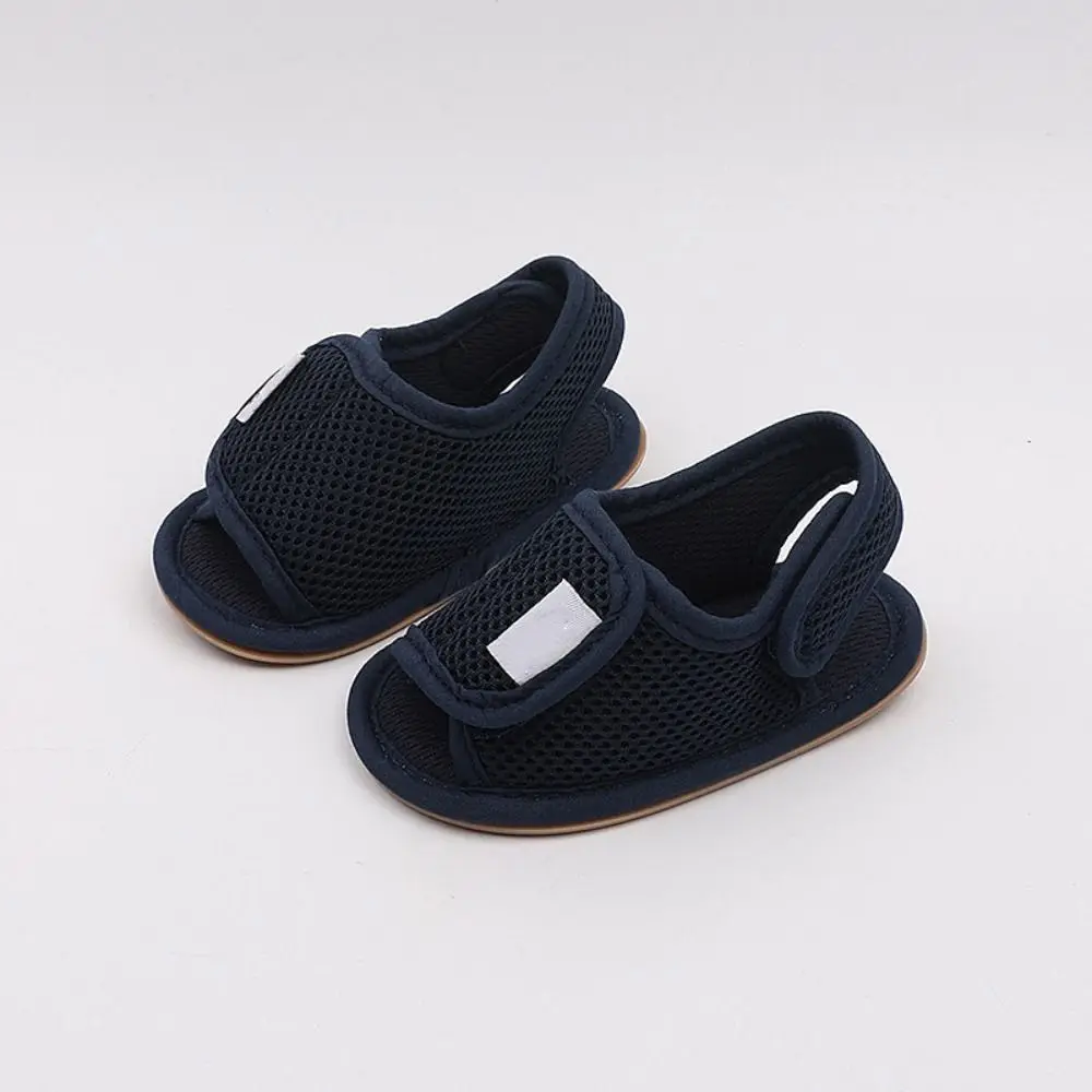Baby Boy Rubber Sole Baby Sandals Breathable Soft Sole Summer Sandals Lightweight Multiple Colors Anti-Slip Sandals Toddler