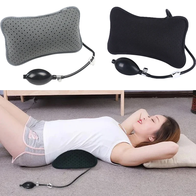 Portable Inflatable Lumbar Support Cushion for Back Pain