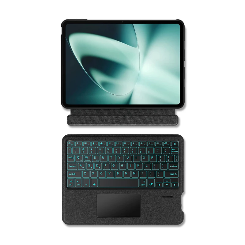 clavier magique intelligent pour oneplus pad pouces housse de protection pour français