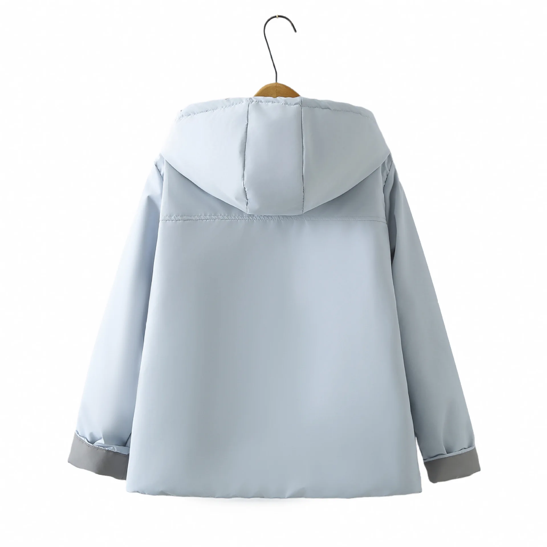 XXXXL Fashion Plus Size Women's Parkas Winter New Korean-style Padded Hooded Jacket Casual Warm Fleece Coat 2584