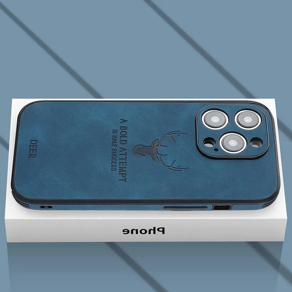 Magnetic Deer Pattern Case For iPhone 17 16 15 14 13 12 11 Pro