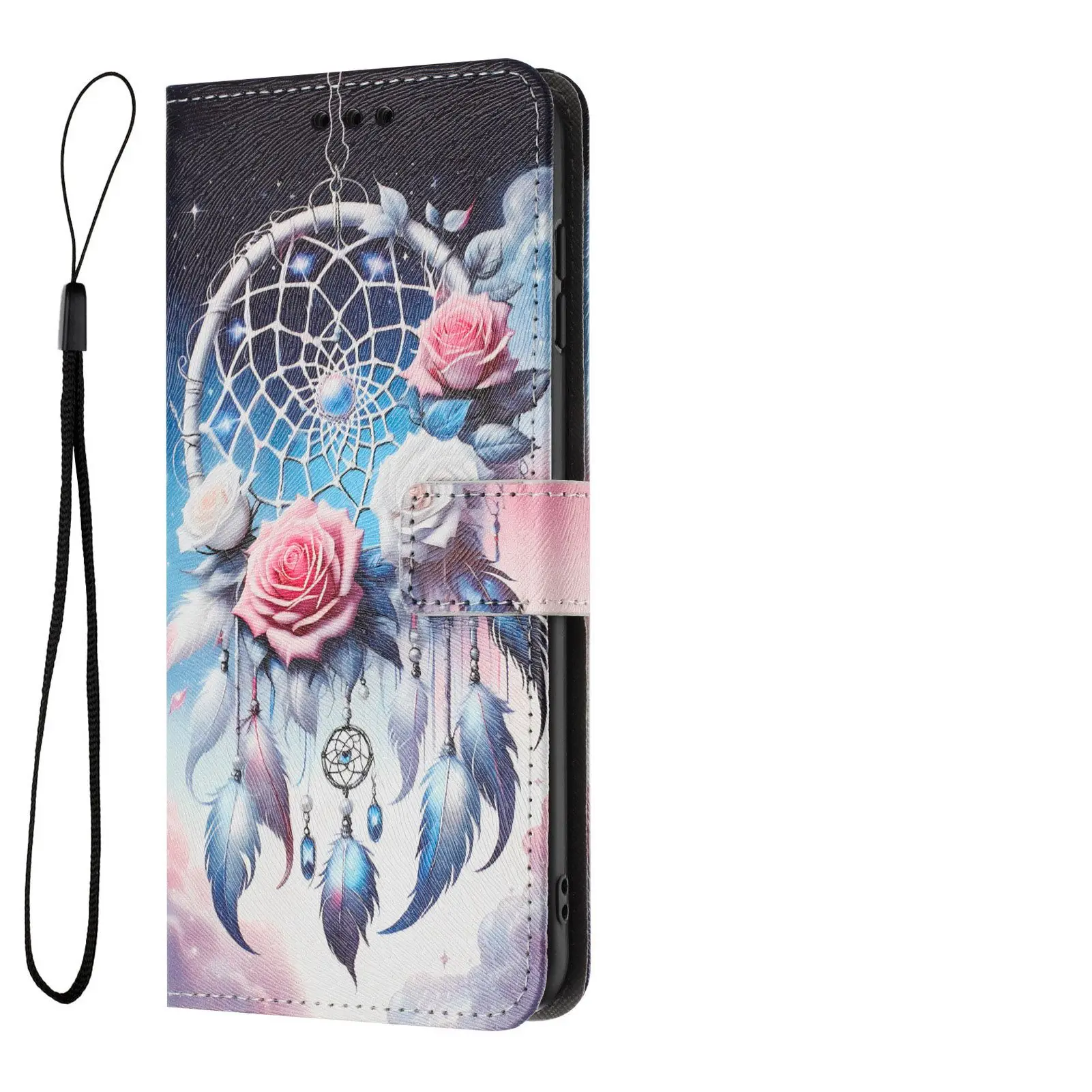 Butterfly Leather Flip Phone Case - Elegant and Durable Back Cover Design