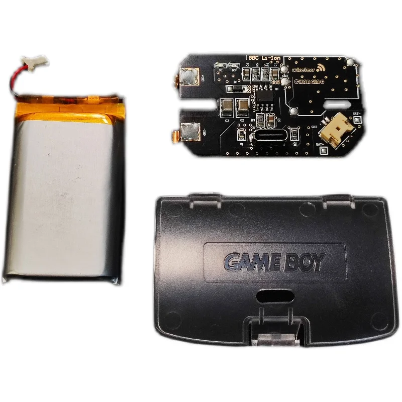 Modulo Batteria Di Ricarica Wireless 1800Mah Agli Ioni Di Litio Usb-C Per Modulo Batteria Agli Ioni Di Litio Universale Gbc