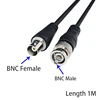 1M BNC Male to Female Plug CCTV Extension Coaxial Line Cable  Male to Male Security Monitoring 0.5m 2m 3m 5m 3.3ft Long Black 3
