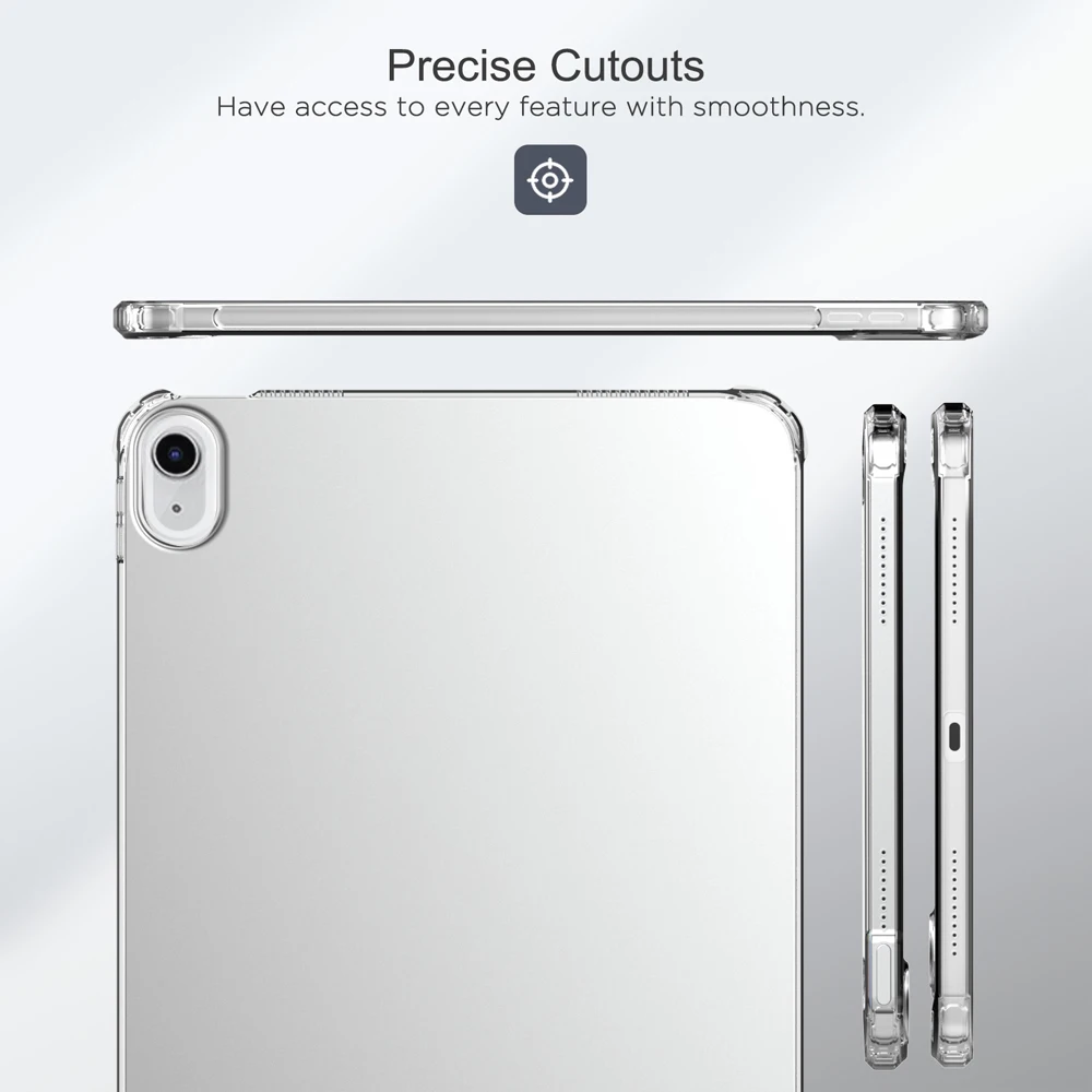 Versatile Clear Protective Tablet Case Cover