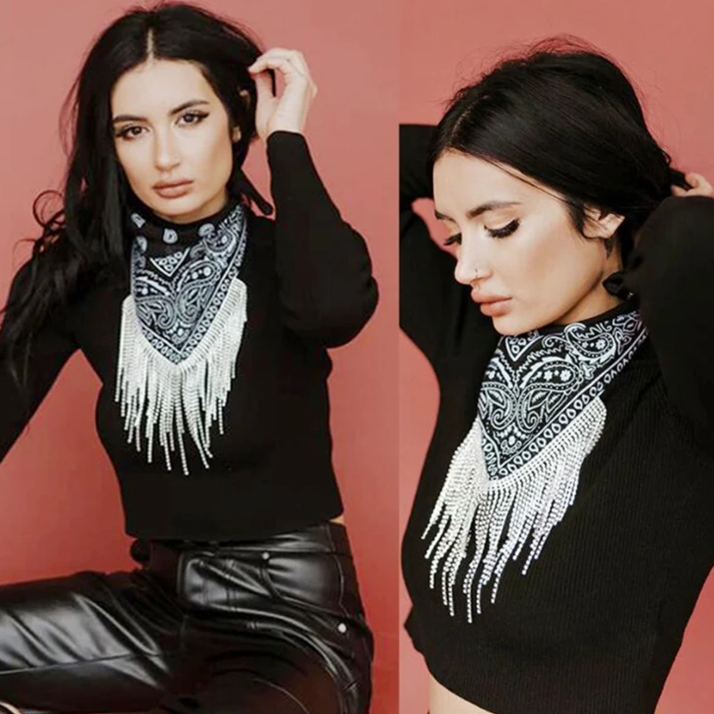 

Vintage Bandana Headscarf Versatile Bandana for