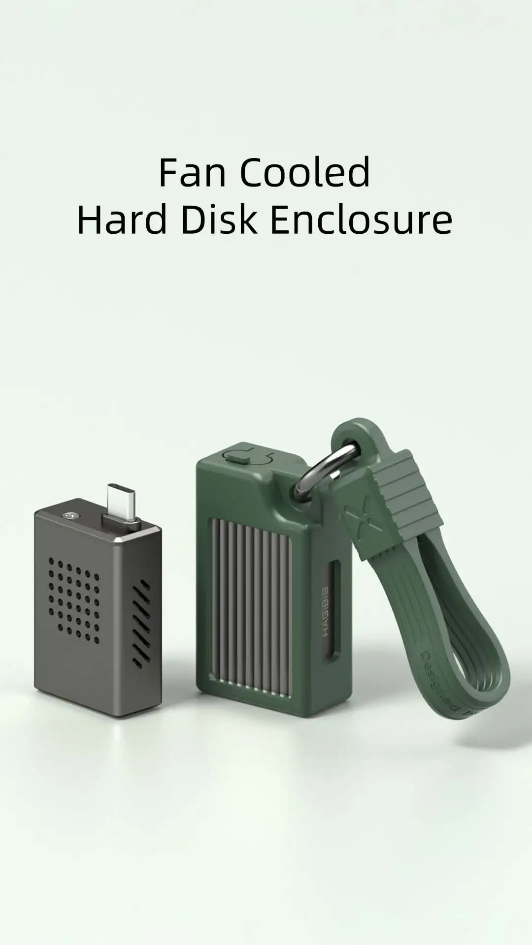 2TB 2230 M.2 SSD NVMe　＋　冷却ファン付きエンクロージャ Hagibis 2230 M.2 NVMe SSD エンクロージャ 冷却ファン付き USB 3.2