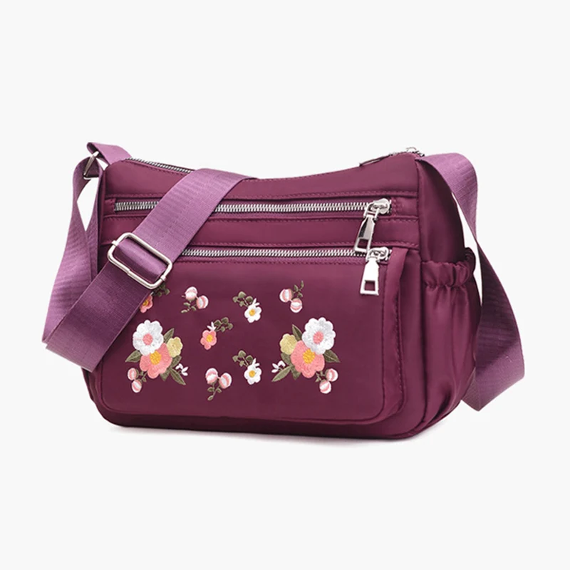 極美品✦MP Embroidery Casual Messenger Bag New Arrival Casual Waterproof Oxford Shoulder Bags For Women