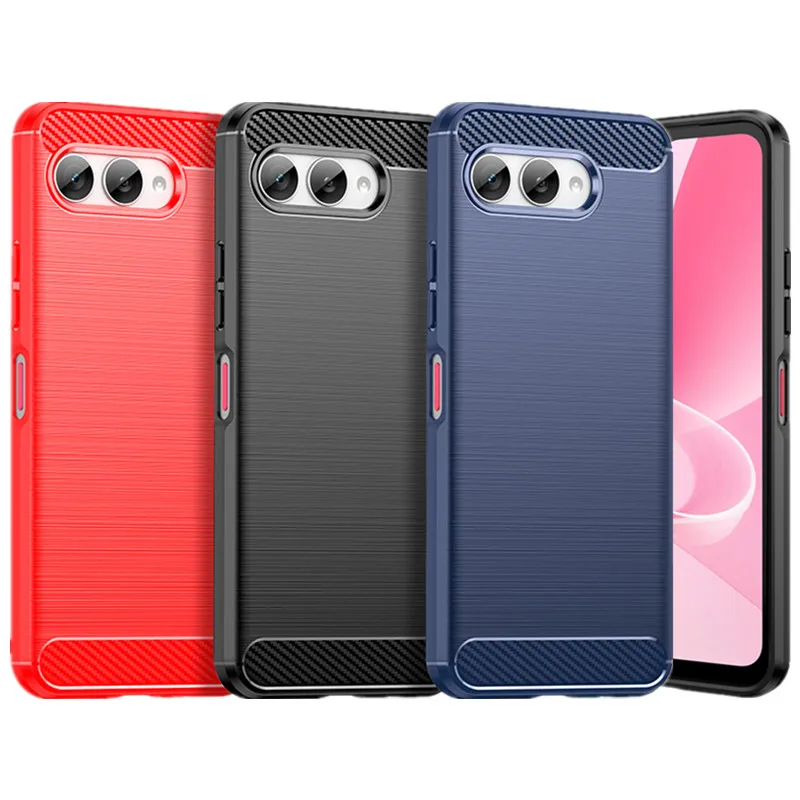 Shockproof Flexible TPU Protective Phone Case - Plain Design