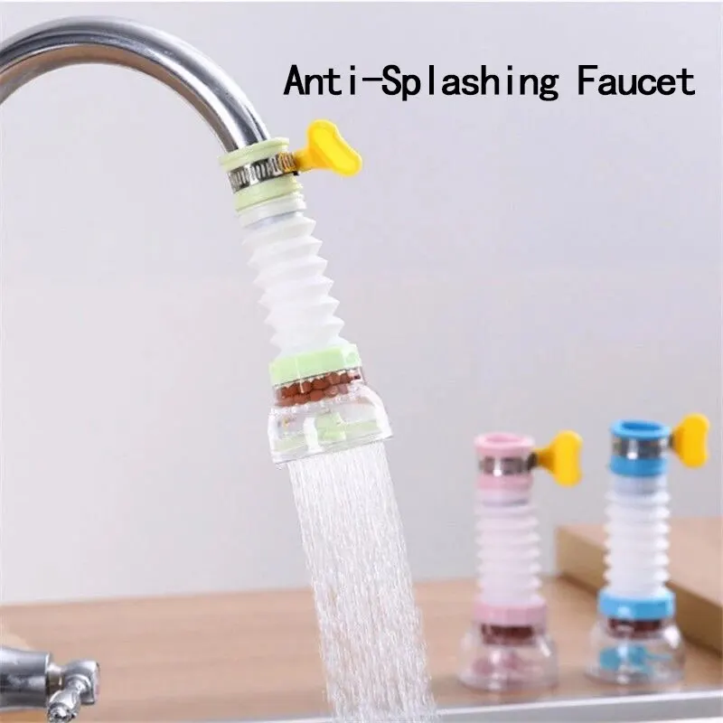 Kitchen Anti-Splashing Faucet Can Rotate Extend The Filter Home Universal Water Faucet Multifunction Wash Basin Shower Faucet 1
