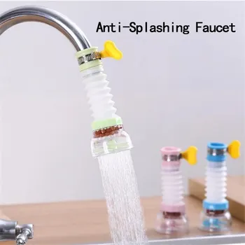 Kitchen Anti-Splashing Faucet Can Rotate Extend The Filter Home Universal Water Faucet Multifunction Wash Basin Shower Faucet 1