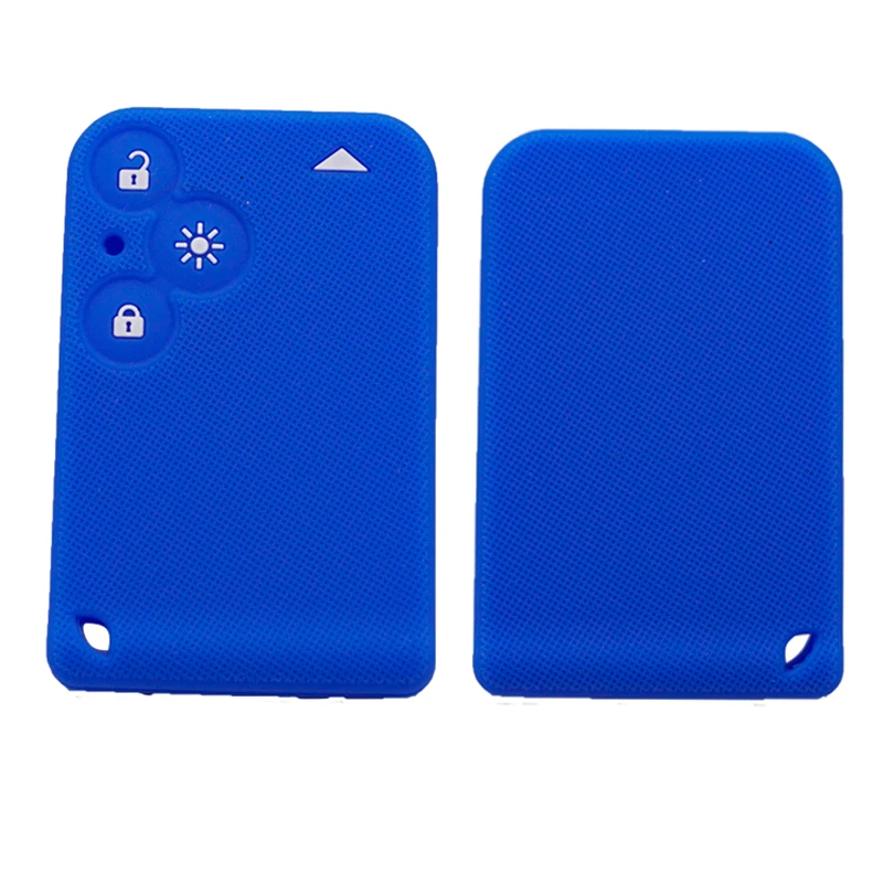 Key Card Cover Case Skin Set Fit for Renault Laguna Espace 3Button Remote Key Silicone Holder key case,key case cover,remote control case cover