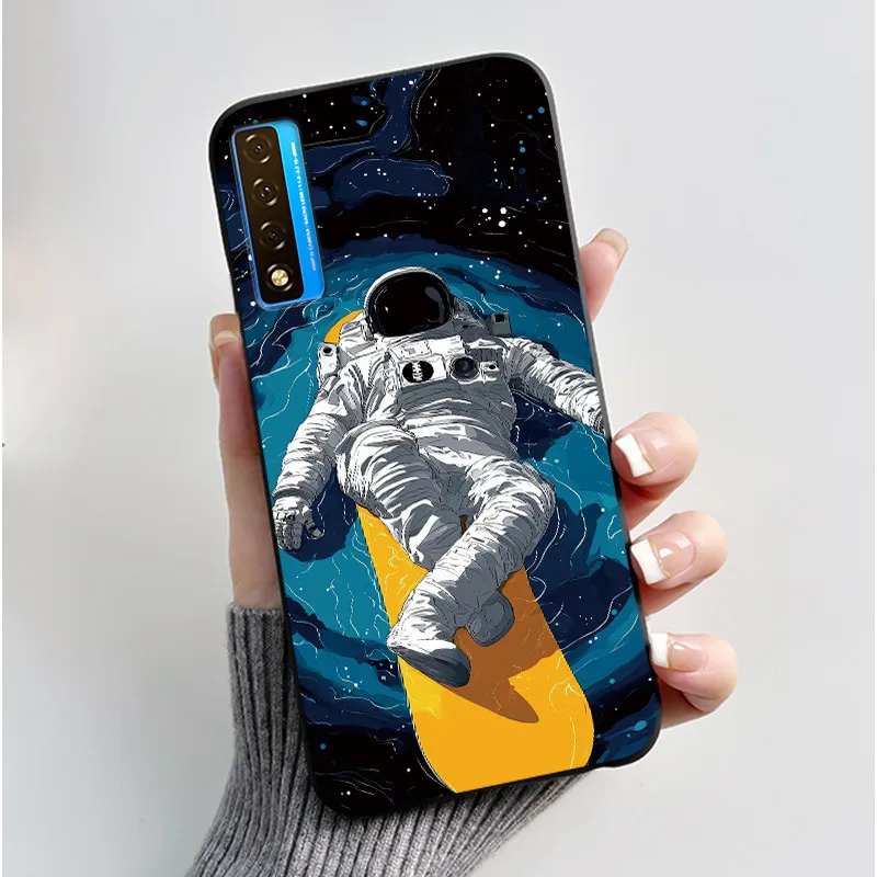 Luxury Dragon Black Soft Silicone Phone Case Back Cover - Cute and Cool Design