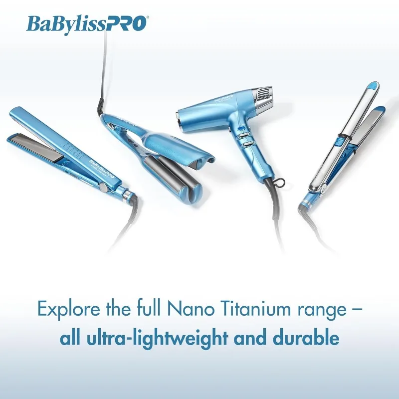 BaBylissPRO Hair Dryer, Nano Titanium 2000-Watt Blow Dryer, Hair Styling Tools & Appliances, BNT5548 4