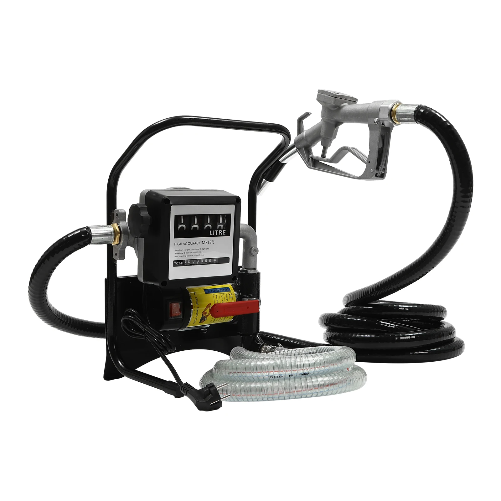 Pompe à huile électrique 200W, pompe Diesel, pompe de transfert Diesel auto-amorçante, pour pompage de Diesel et de kérosène