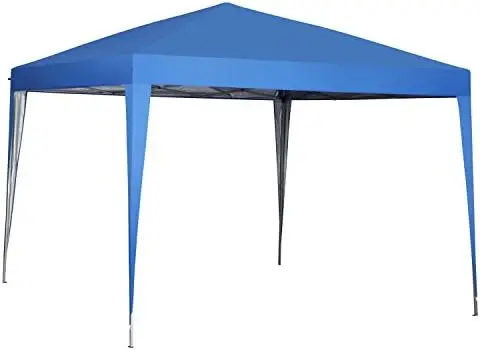 

x 10 ft Pop-Up Canopy Tent Gazebo for Beach Tailgating Party (Pink2) Sun shade Party tents outdoor waterproof Camping Garden Sha