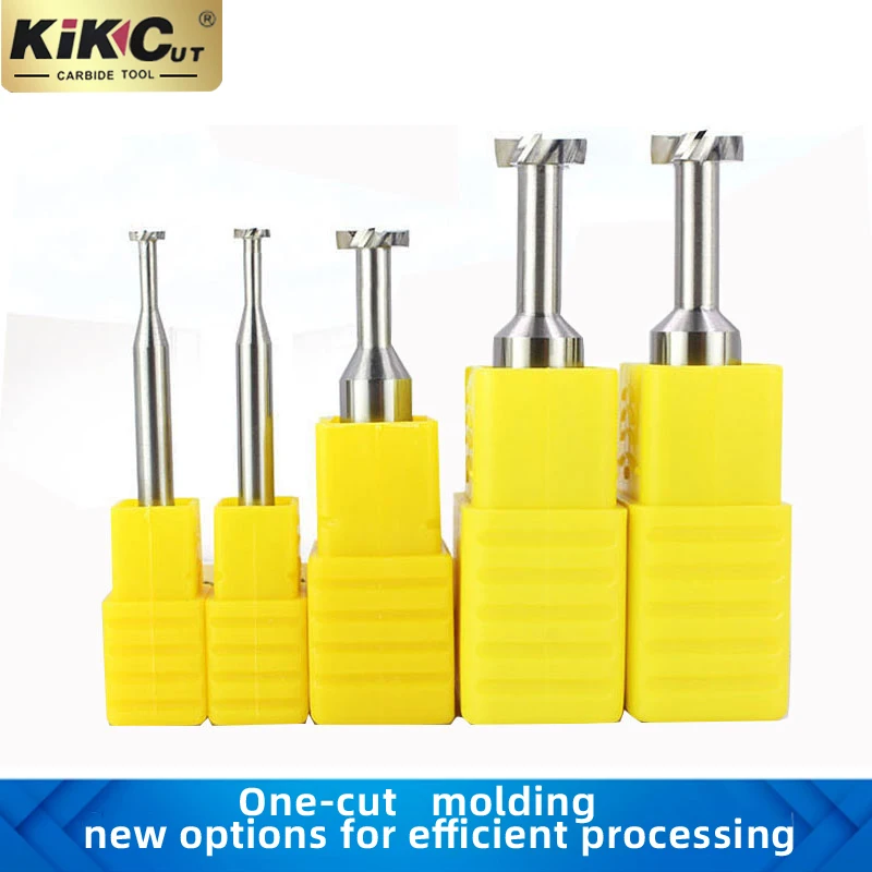 Carbide T Slot Milling Cutter 55 Degree Cnc Cutter Tools For Metal