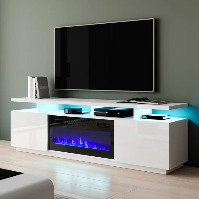 Meuble TV de luxe pour cheminée intérieure, européen, simple, petit salon  familial, meuble au sol, haut de gamme - AliExpress