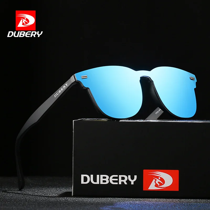 new DUBERY square sports fishing polarized sunglasses women men