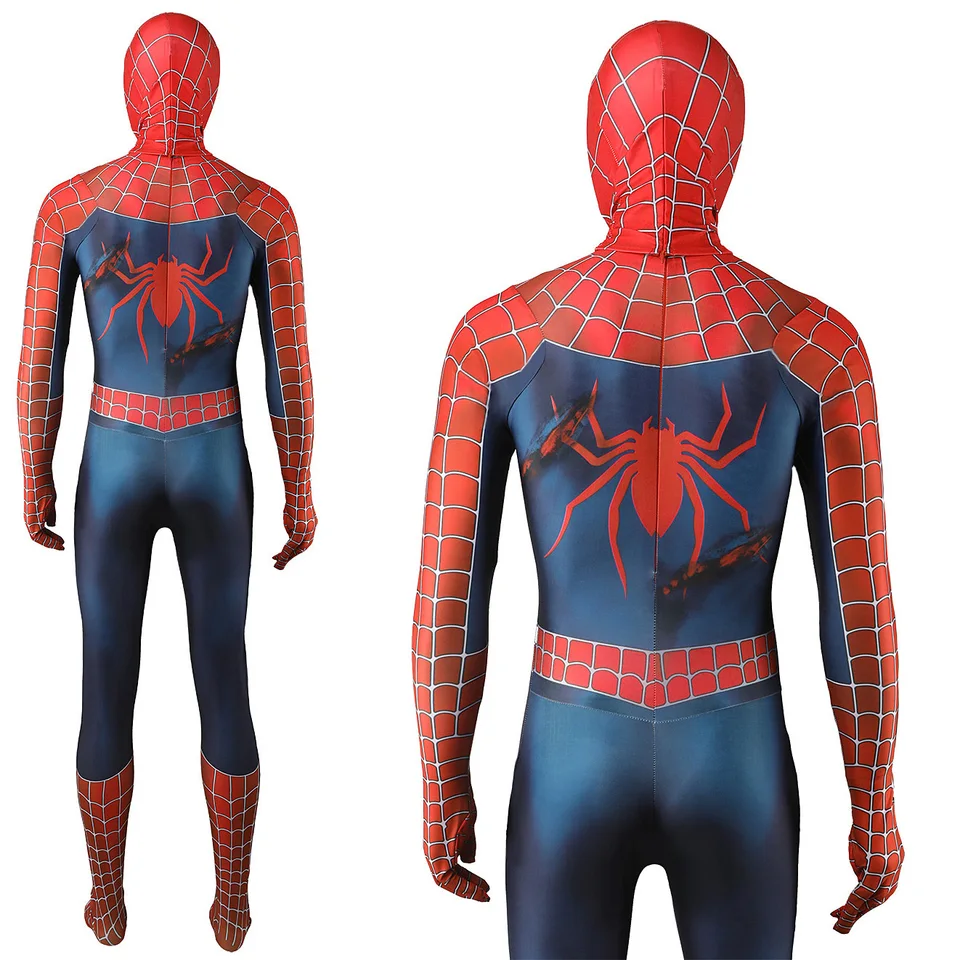 バトルダメージライミスパイダーマンコスプレスパイダーボーイズ