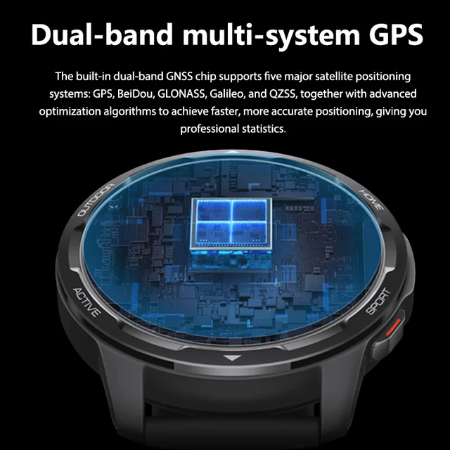 Global Version Xiaomi Mi Watch S1 Active Smart Watch GPS 470mAh 1.43 AMOLED Display Bluetooth 5.2 Heart Rate Sensor Blood Oxygen 2