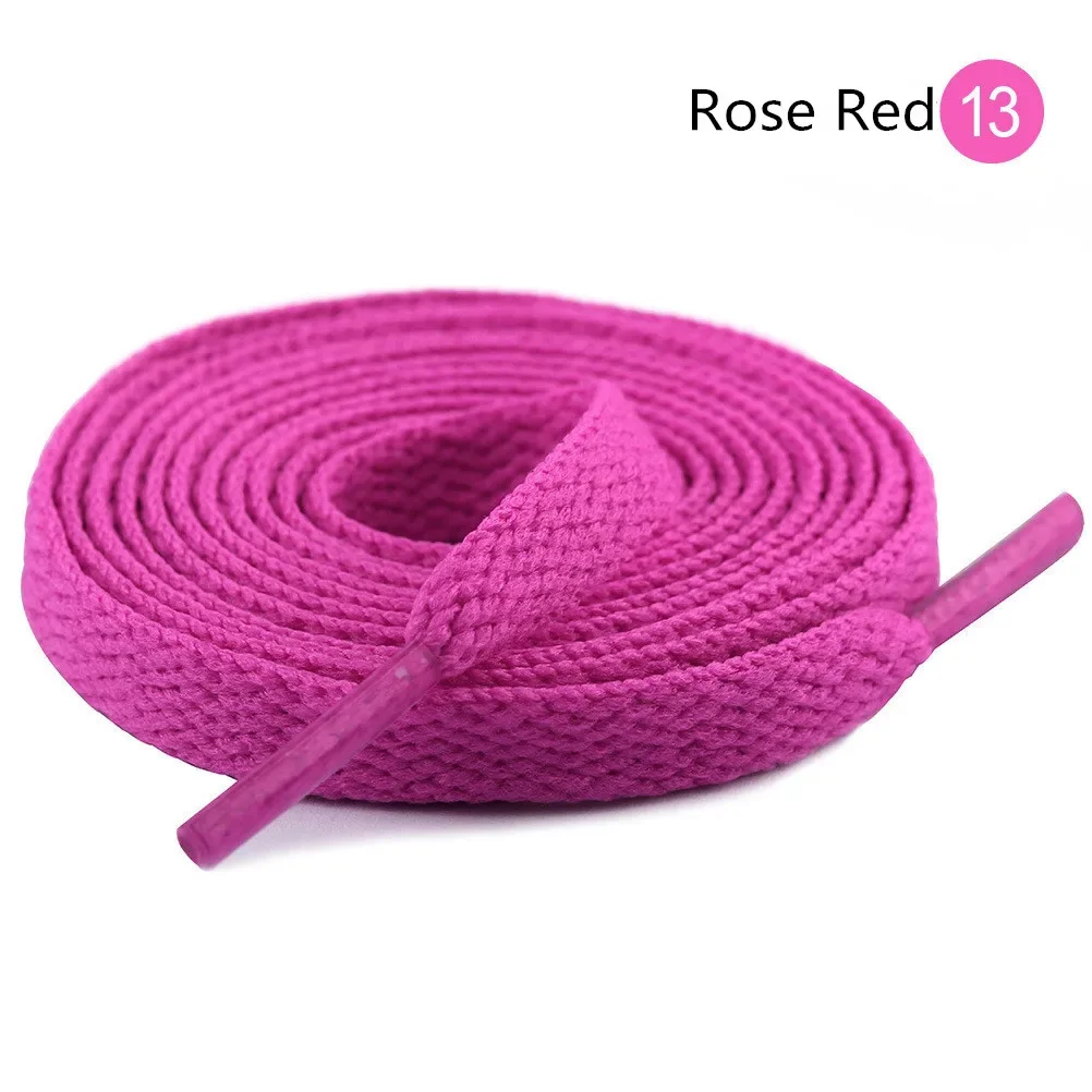 Vibrant Flat Fashion Shoelaces - Colorful Shoe Strings