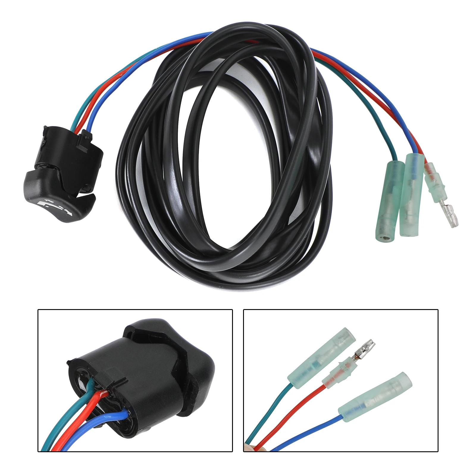 

Areyourshop, отделка и наклон, переключатель, подходит для Yamaha 704-82563-41-00 704-82563-42-00, запчасти для лодок