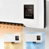 Wall Mounted Air Conditioner Mini Cooling and Heating Air Conditioner with Remote Control for Bedroom Living Room 2