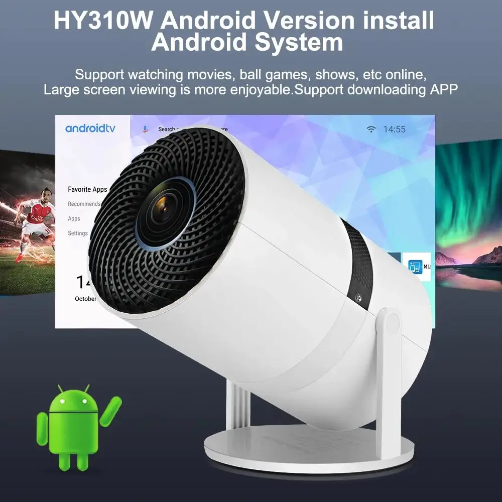 ޴ ̴ , HY310W 5G  BT5.1, ȵ̵ 4K ȭ, HD HY310 , Ȩ ó׸, 720P ߿ 