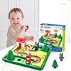 Little Red Riding Hood Smart Hide&Seek Board Games With Solution Skill-Building Puzzle Logic Game IQ Training Toy Children Gift 1